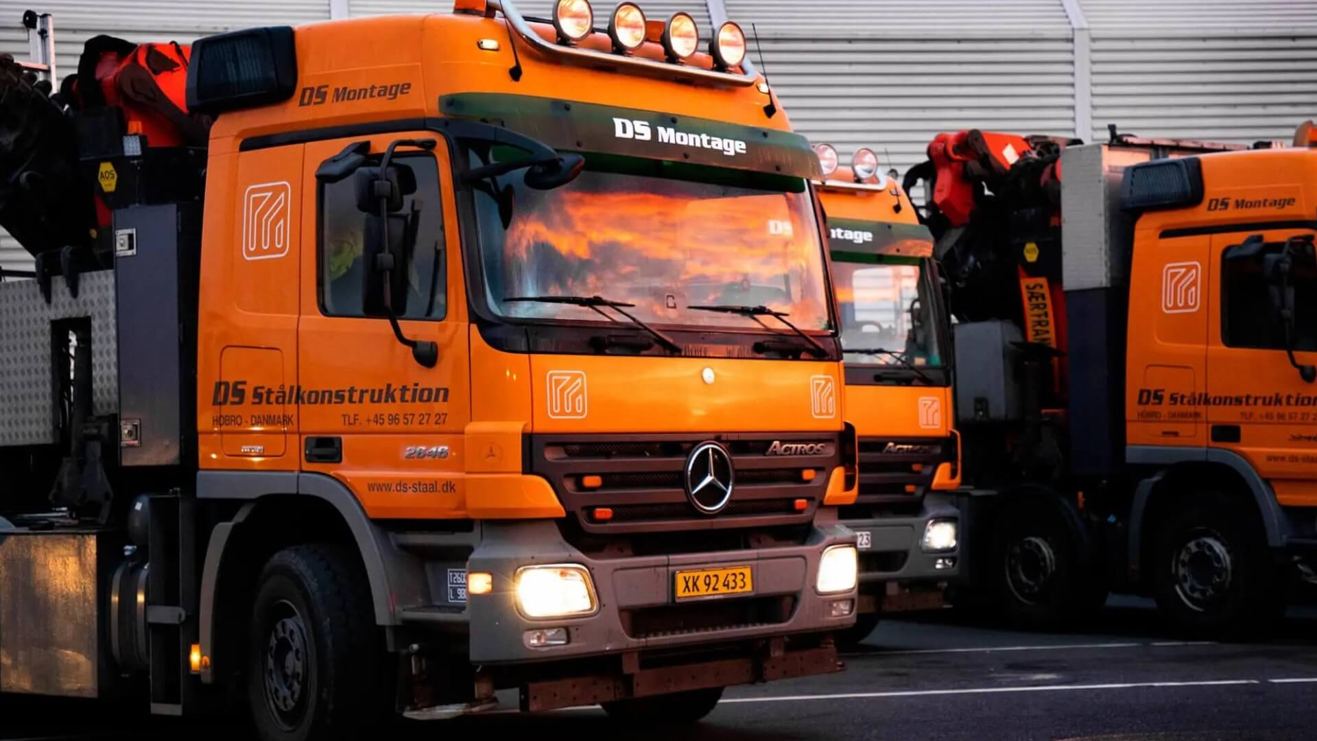 DS stålkonstruktion case