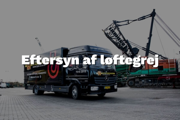 Eftersyn af loftegrej Fyns Kran Udstyr