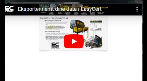 Eksporter nemt alle dine data