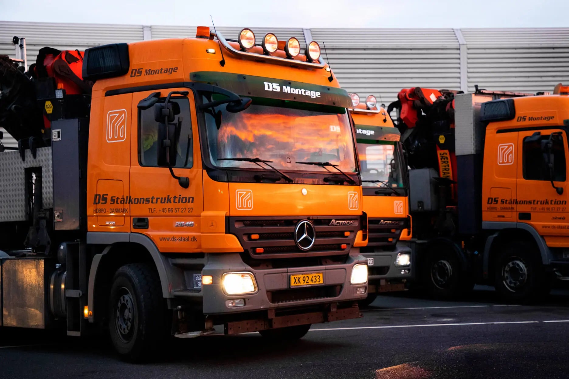ds stålkonstruktion lastbil
