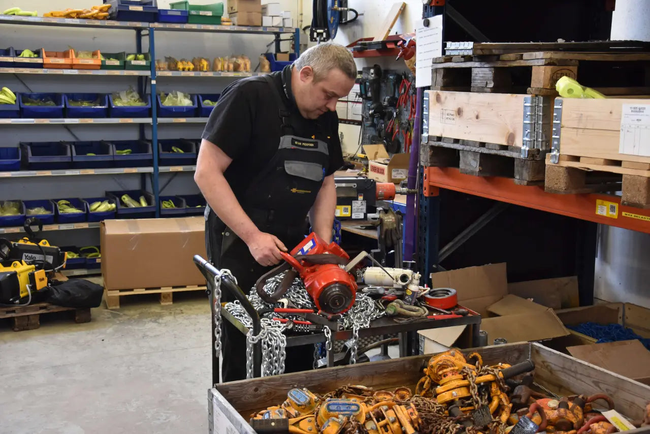 reperation af loftegrej lofteudstyr 2