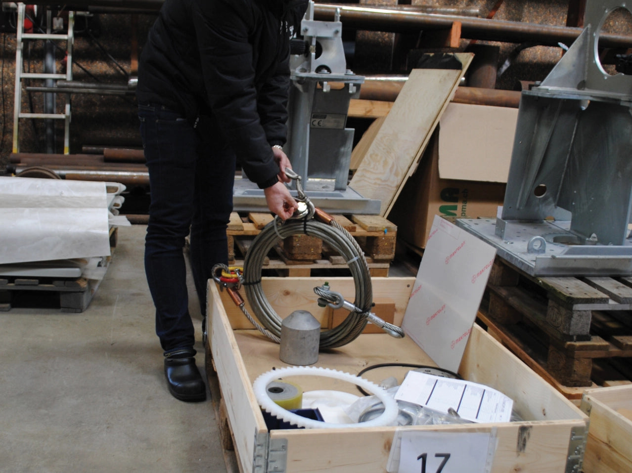 seasight davits kraner loftegrej fyns kran udstyr 2