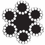 stalwire steelwirerope 6 12 7 fc