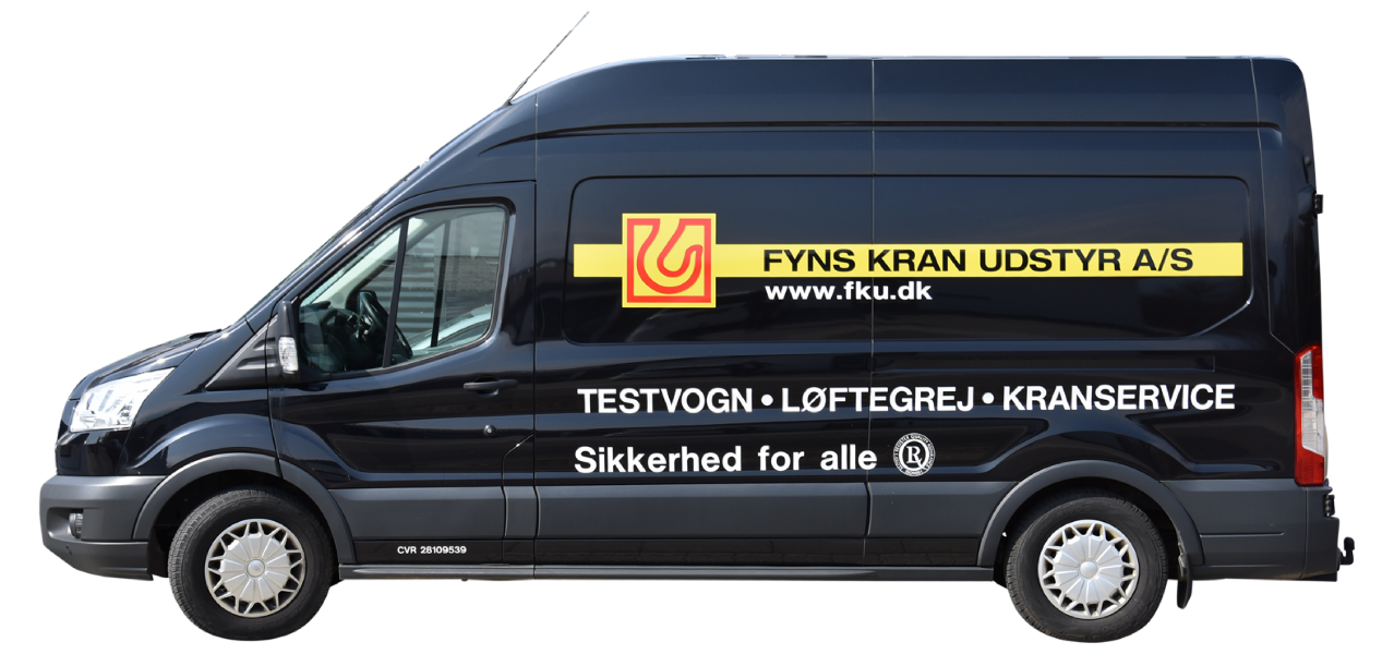 Servicebil Fyns Kran Udstyr 