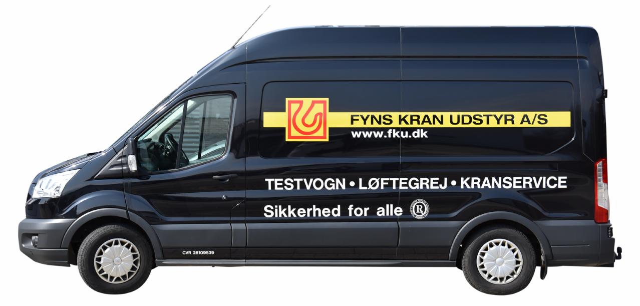 Servicebil Fyns Kran Udstyr 