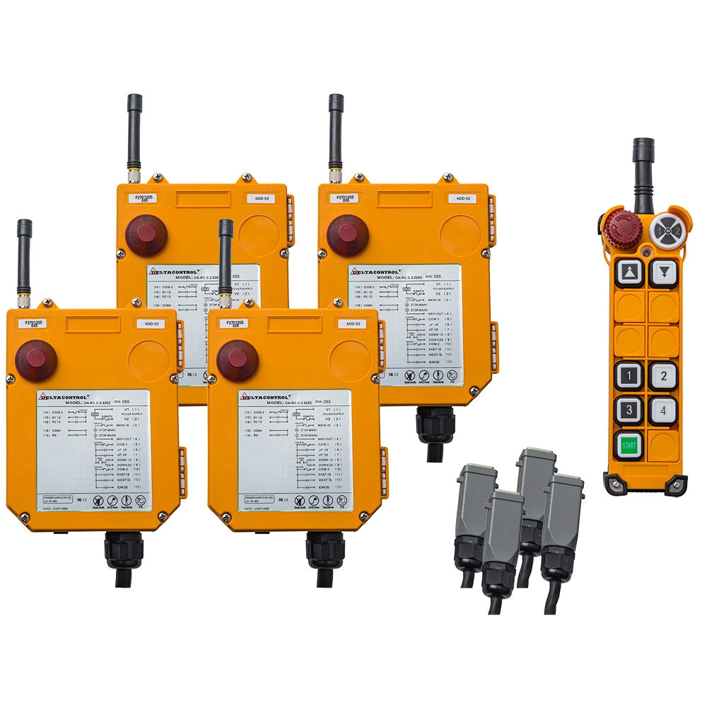 DELTA Radiostyring DEH2 - RC f/4 taljer