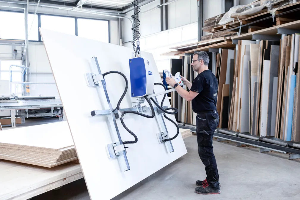 Eftersyn af vakuumløftere Fyns Kran Udtsyr