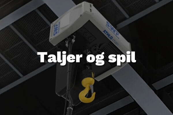 Taljer og spil Fyns Kran Udstyr
