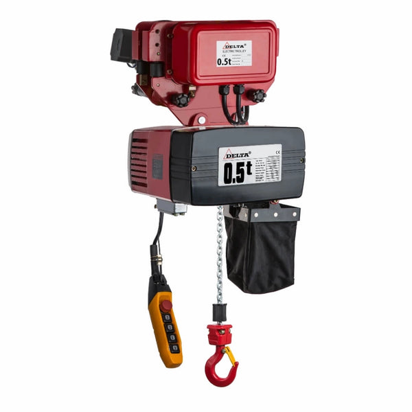 DELTA El-talje m/El-Løbekat 500 kg/3m - DEH2