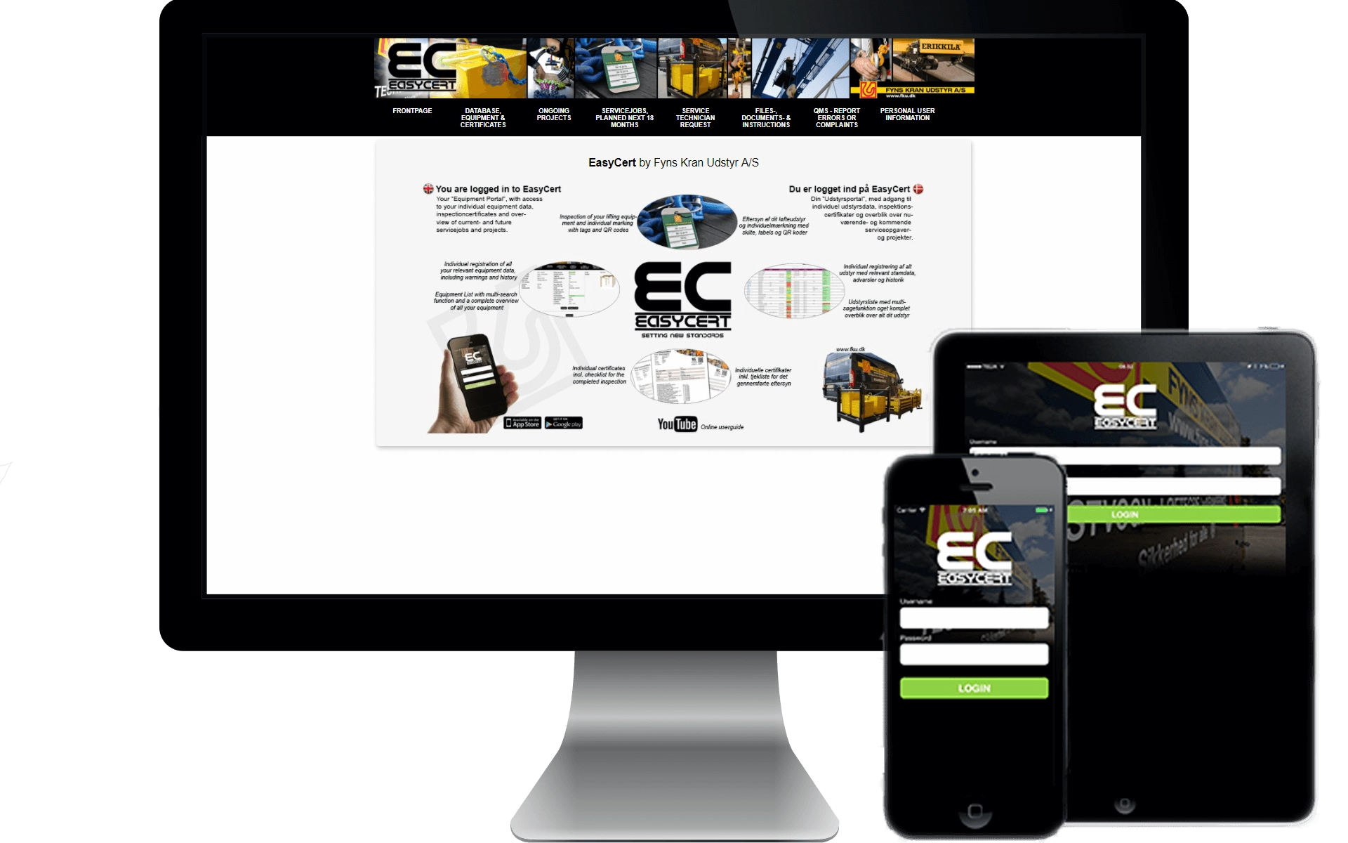 easycert kraservice test af løftudstyr og løftegrej fyns kran udstyr 2