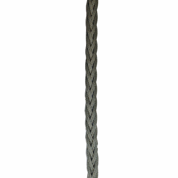 Fladflettet wire 8,0mm - WLL 7.5T 70mm- L=20m