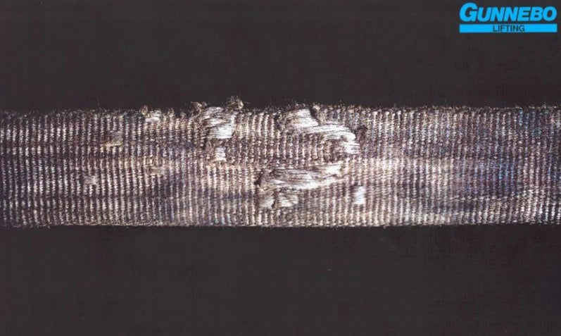 kassation rundsling løftebånd eksempel 4