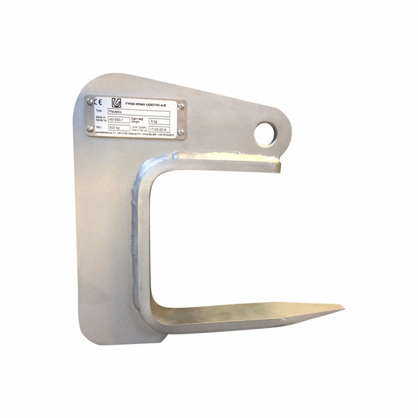 Pladegaffel 625 kg - AISI 304