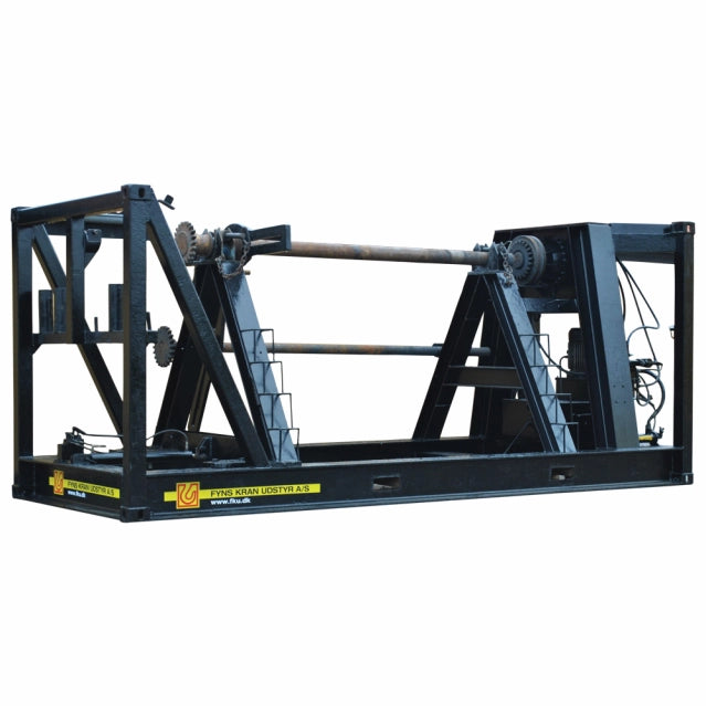 steel wire rope spooler spolemaskine