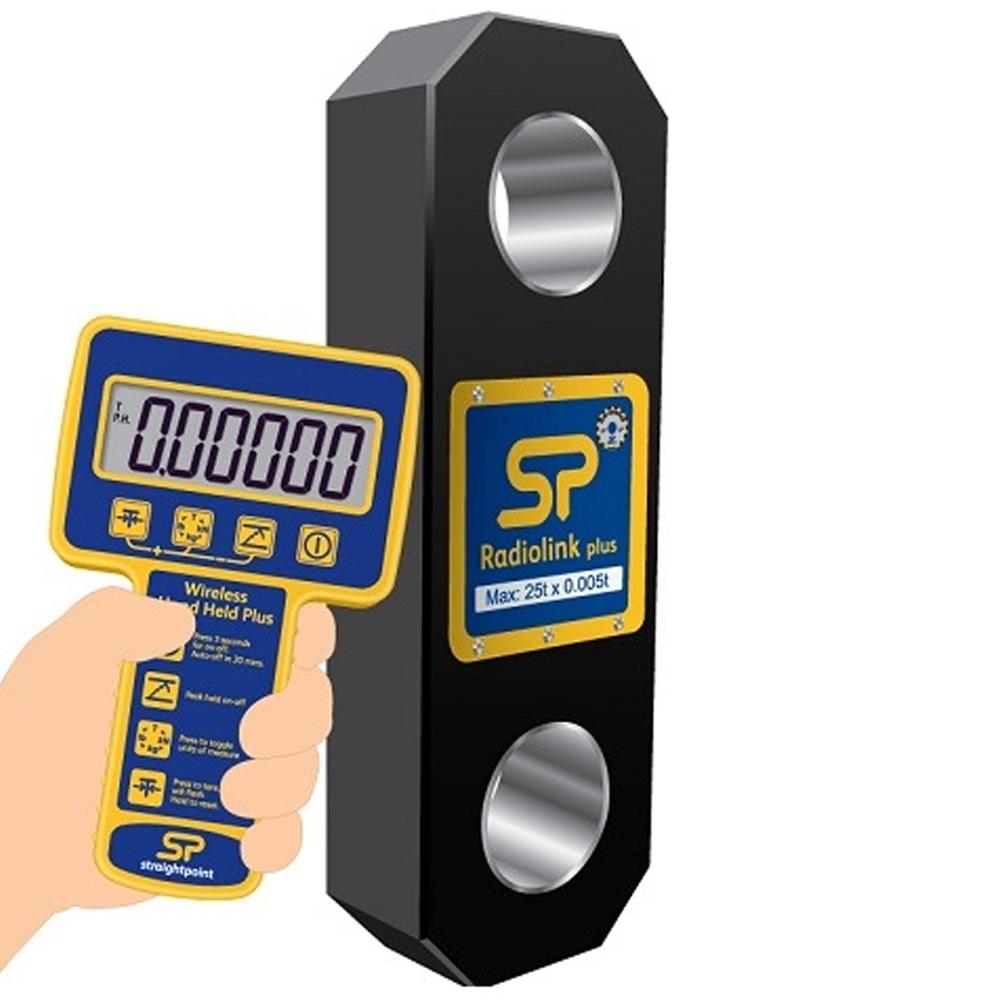 Straightpoint Dynamometer Radiolink Plus - 55.0T med display