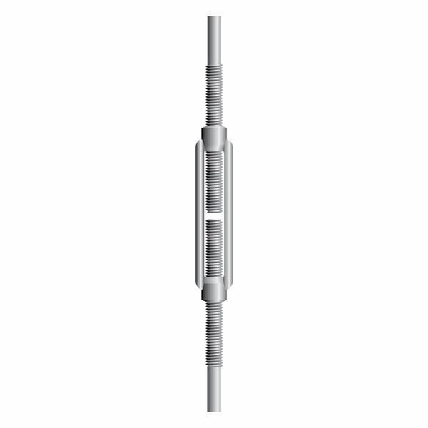 Bardunstrammer E-6355  m/2 svejseender - M10